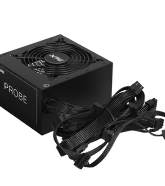 Блок питания ADATA XPG PROBE600B-BKCEU, 600Вт, 80 PLUS Bronze, 120мм, черный