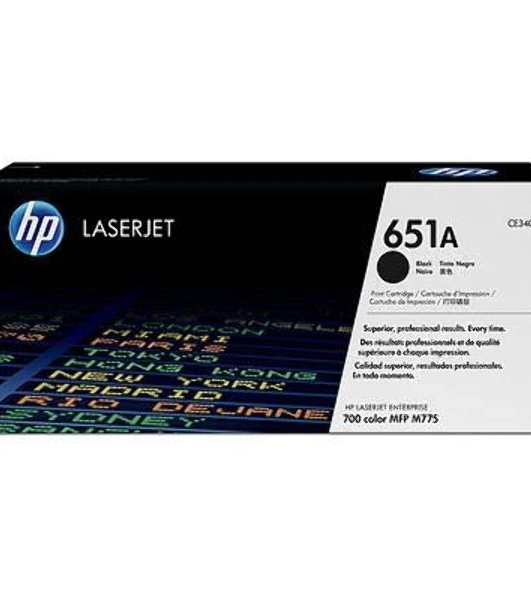 Картридж лазерный HP CE340A 651A черный для LaserJet 700 Color MFP 775 13500 стр.