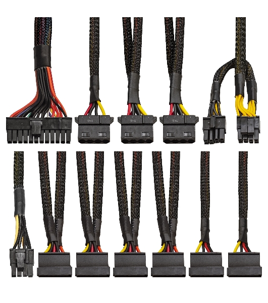 Блок питания серверный 400W ExeGate ServerPRO-400ADS (ATX, APFC, КПД 82% (80 PLUS), 2x8см fans, 24pin, (4+4)pi