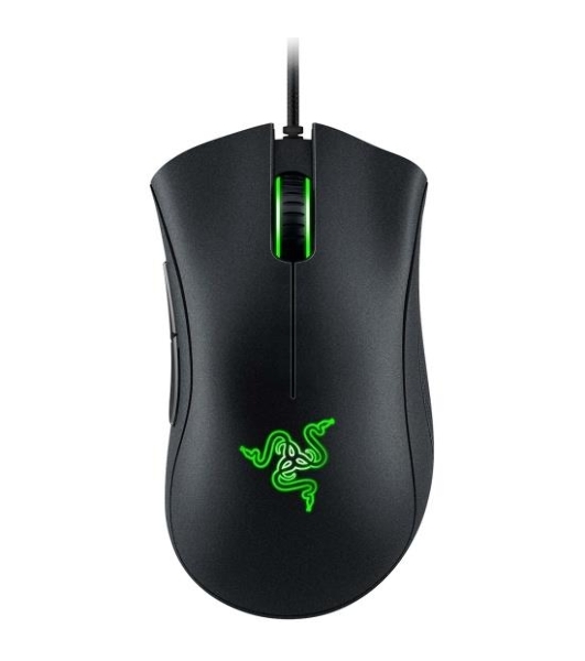 Мышь проводная Razer DeathAdder Essential черный, 6400 dpi, USB, кнопки - 5