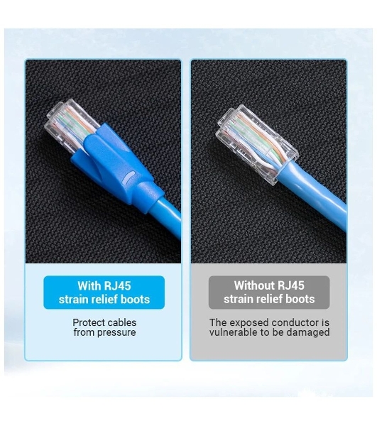 Колпачки изолирующие Vention IODH0-50 для разъемов RJ-45 (50 шт.) - Серый