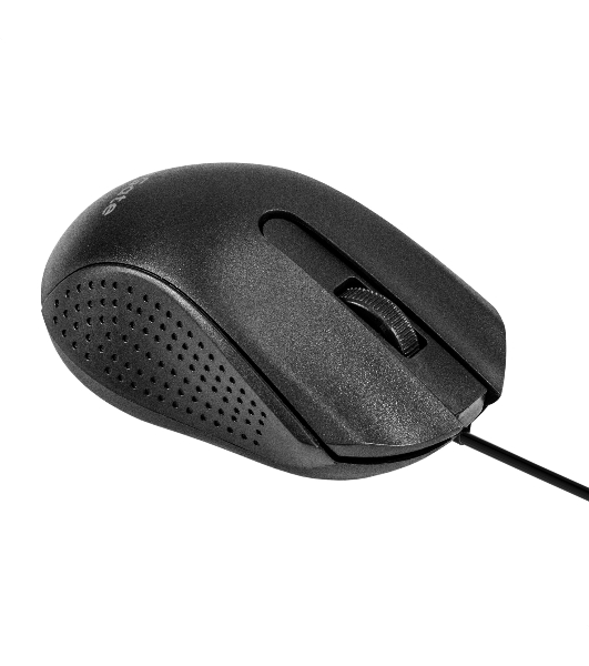 Мышь проводная ExeGate Professional Standard SH-8012 черный, 1000 dpi, USB, кнопки - 3