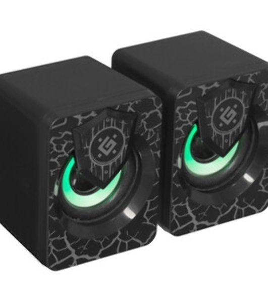 Акустическая 2.0 система Defender Onyx 6Вт, подсветка, питание от USB