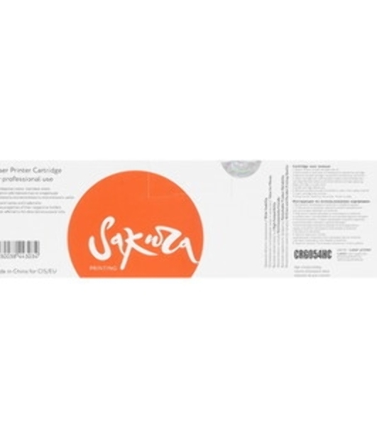 Картридж Sakura CRG054HC для Canon i-SENSYS LBP 621Cw/623Cdw, MF 641Cw/643Cdw/645Cx, голубой, 2300 к.