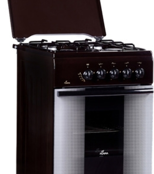 Плита Газовая Flama FG 2402 B коричневый