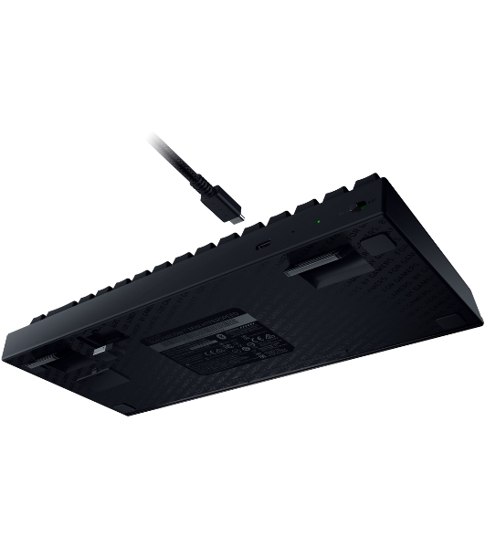 Клавиатура Razer BlackWidow V3 Mini HyperSpeed гибридная, USB Type-A, Bluetooth, радиоканал, чёрный