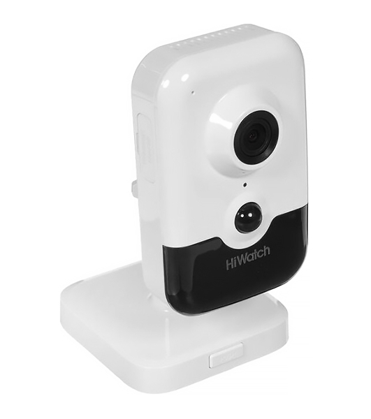 Видеокамера IP Hikvision HiWatch DS-I214(B) 4-4мм цветная корп.:белый/черный