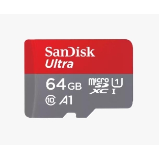Флеш карта microSD 64Gb SanDisk microSDXC Class 10 Ultra UHS-I A1 140MB/s
