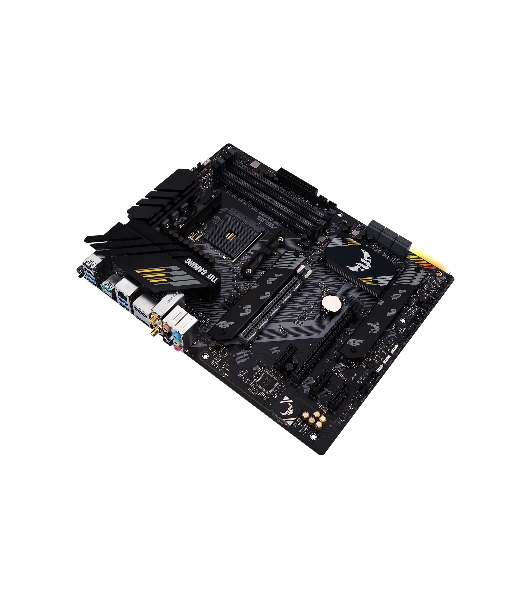 Материнская плата ASUS TUF GAMING B550-PLUS WIFI II, AM4, AMD B550, 4xDDR4, 6xSATA, 2xM.2, 1xPCI-E 3.0 x16, 1xPCI-E 4.0 x16, 3xPCI-E x1, 1xDP, 1xHDMI, 1x 2.5Gb LAN, 2xUSB-A 3.2 Gen 1, 1xUSB-A 3.2 Gen 2, 1xUSB-C 3.2 Gen 2, 3x3.5 мм, 7.1, ATX