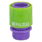 Соединитель пластмассовый быстросъемный Palisad внешняя резьба 3/4', фото6