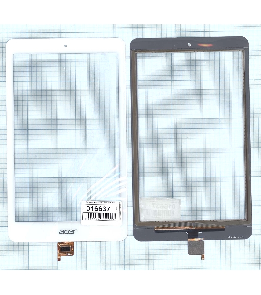 Сенсорное стекло (тачскрин) для Acer Iconia Tab A1-860. белое