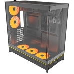Компьютерный корпус Montech HS02 PRO белый без БП ATX 4x140мм 2xUSB 3.0 audio bott PSU, фото10