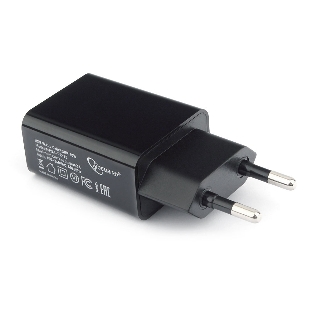 Сетевое зарядное устройство Cablexpert MP3A-PC-25 100/220V - 5V USB 1 порт, 2A, черный