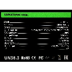Портативный аккумулятор Cactus CS-PCS172 48000mAh 2.1A 2xUSB черный/серый, фото3