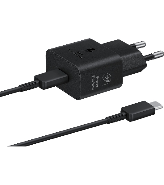 Сетевое зарядное устройство Samsung EP-T2510 25W 3A (PD) USB Type-C черный