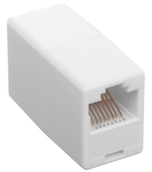 Проходной адаптер Rexant RJ-45(8P-8C), UTP неэкранированный, cat.6, (гнездо-гнездо)