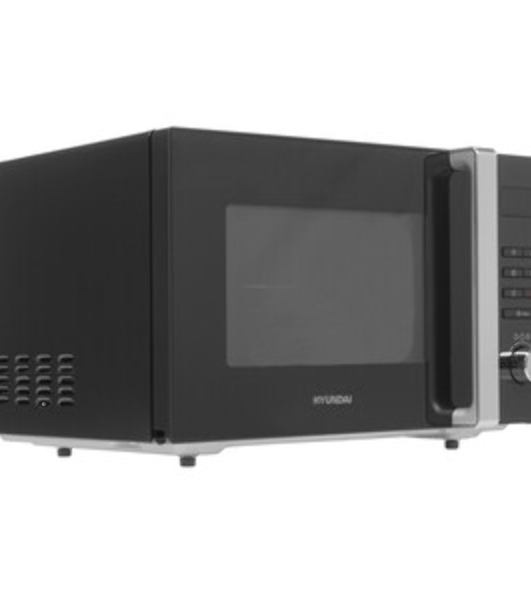 Микроволновая печь Hyundai HYM-M2062 черный, 23 л, 800 Вт, переключатели - кнопки, поворотный механизм