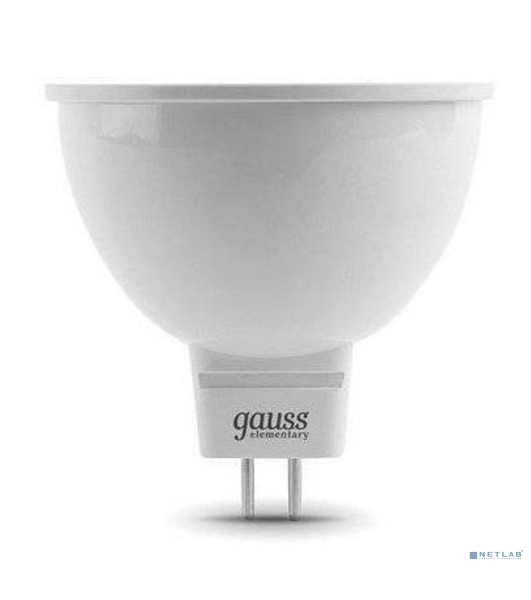 Лампа cветодиодная Gauss LED Elementary 13516MR16 GU5.3 5.5W 2700К1/10/100