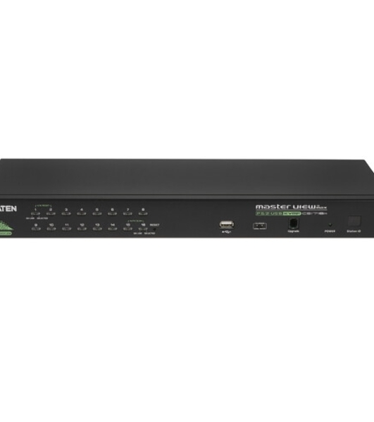 Переключатель KVM ATEN CS1716A-AT-G 16-port, USB, rackmountable, в компл. кабели 2x1.8м