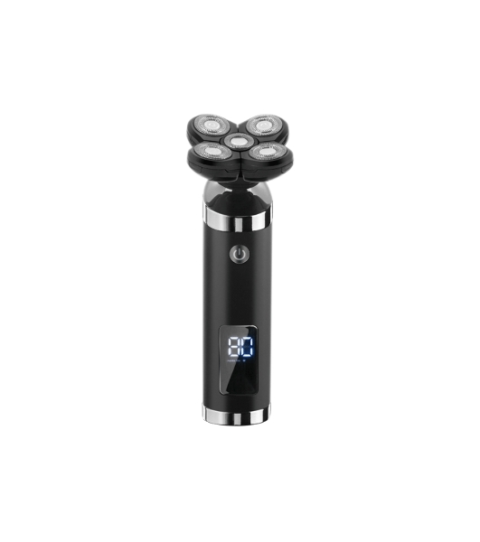 Электробритва Centek CT-2151 (черный) ротор 4D, влажное бритье, 5 плав.голов, USB, зарядка 1 час, LiIon800мAч
