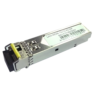 Модуль LANMASTER SFP WDM 1.25G, 1550nm/1310nm, 40 km, LC, DDM, Cisco