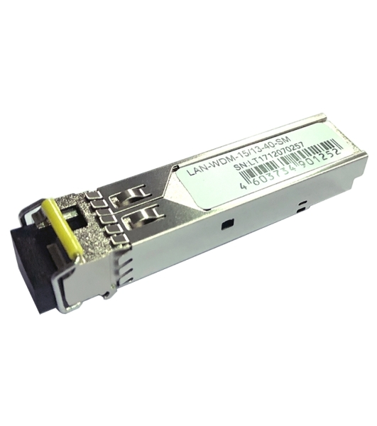 Модуль LANMASTER SFP WDM 1.25G, 1550nm/1310nm, 40 km, LC, DDM, Cisco