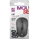 Мышь беспроводная Defender Hit MM-495 черный, 1600 dpi, радиоканал, USB, кнопки - 3, фото5