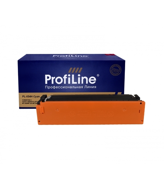 Картридж лазерный ProfiLine PL-054H для принтеров Canon i-SENSYS LBP-620/LBP-621/LBP-623/LBP-640/MF-640/MF-641/MF-642/MF-643/MF-644/MF-645 Голубой 2300 копий