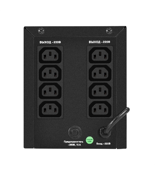Источник бесперебойного питания ExeGate Smart LB-2000.LCD.AVR.8C13 (2000VA/1200W, цветной LCD, AVR, 8 хC13, батарея 12V 9Ah - 2 шт., металлический корпус, Black)