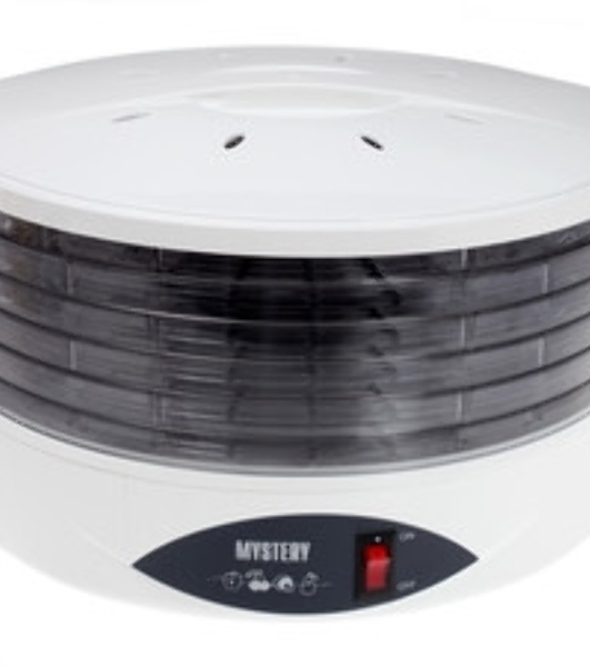 Сушилка для овощей и фруктов Mystery MDH-322 белый 250W