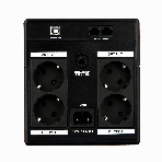 Источник бесперебойного питания ExeGate SpecialPro Smart LLB-1500.LCD.AVR.4SH.USB 1500VA/950W, LCD, AVR, 4*Schuko, USB, черный, фото2