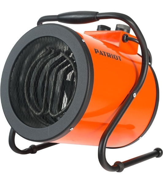 Электрокалорифер PATRIOT PT-R 5 633307265 (Мощность по ступеням 3.0/4.5 кВт, поток воздуха 420м3/час, вес 7кг)