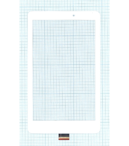 Сенсорное стекло (тачскрин) для Acer Iconia Tab A1-850. белое