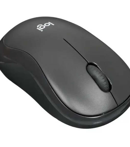 Мышь беспроводная Logitech M240 SILENT графитовый, 4000 dpi, Bluetooth, кнопки - 3