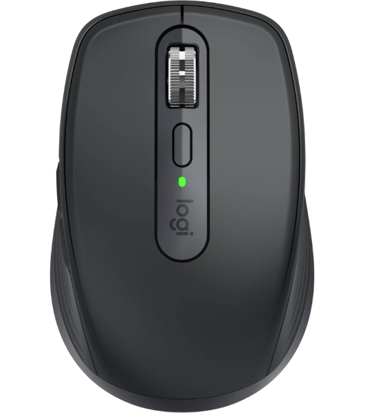Мышь беспроводная/проводная Logitech MX Anywhere 3S графитовый, 8000 dpi, радиоканал, Bluetooth, USB, кнопки - 6