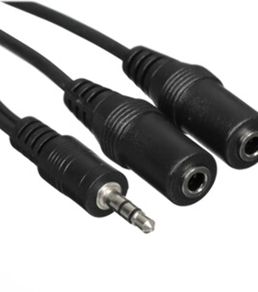 Кабель аудио сигнала Cablexpert, Jack3.5 нушники + 3.5 микрофон-> Jack3.5 4pin, длина 20 см, белый