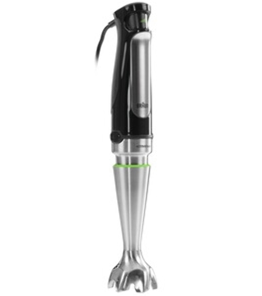 Блендер погружной Braun Multiquick 7 MQ7075X черный, 1000 Вт, плавная регулировка, турбо