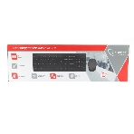 Комплект клавиатура+мышь беспроводные Gembird KBS-7200, черный, 2.4ГГц/10м, 1600 DPI, мини-приемник- USB, фото 1