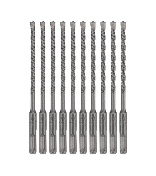 Бур по бетону Kranz 6x160x100 мм SDS PLUS (10 шт.)