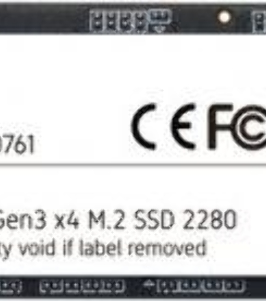 Накопитель SSD Patriot P300, 2Tb, PCIe 3.0 x4, M.2 2280, NVMe, R/W 2100/1650