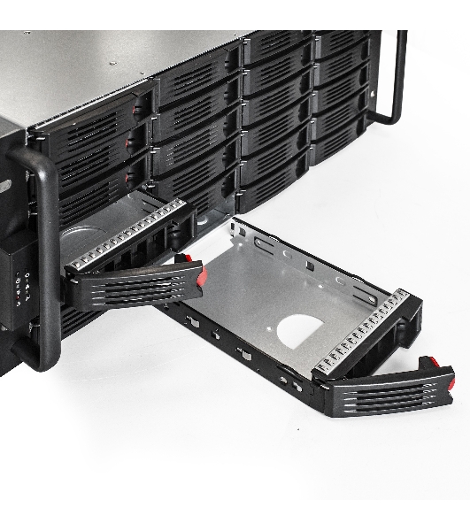 Серверный корпус ExeGate Pro 4U660-HS24 (RM 19', высота 4U, глубина 660, БП 1100PAS, 24xHotSwap, USB)