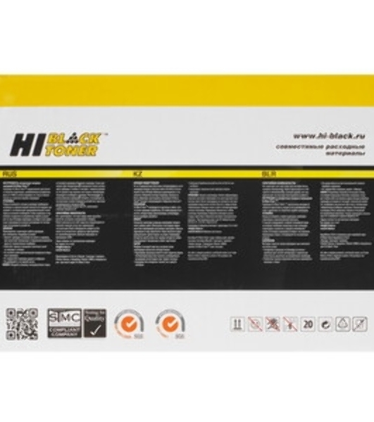 Чип Hi-Black к картриджу HP LaserJet Enterprise M610dn/611dn/612dn/M634/635 (W1470X), Bk, 25,2K