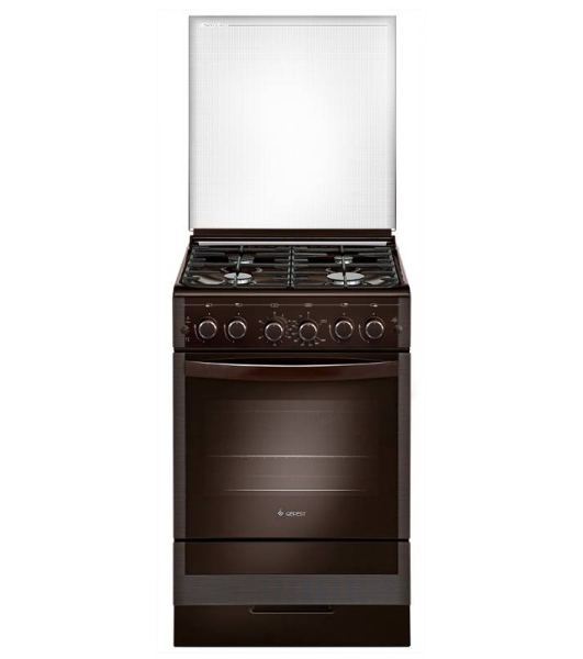Плита газовая Gefest 5300-02 0047 коричневый, конфорок 4 газовых, духовка 52 л, 50 см x 85 см x 58.5 см