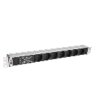 Блок розеток Rem-10 без шнура с фил. и инд., 7 Schuko, вход IEC 60320 C14, 10A, алюм., 19' (R-10-7S-FI-440-Z), фото9