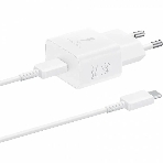Сетевое зарядное устройство Samsung EP-T2510 25W 3A (PD) USB Type-C белый, фото 1