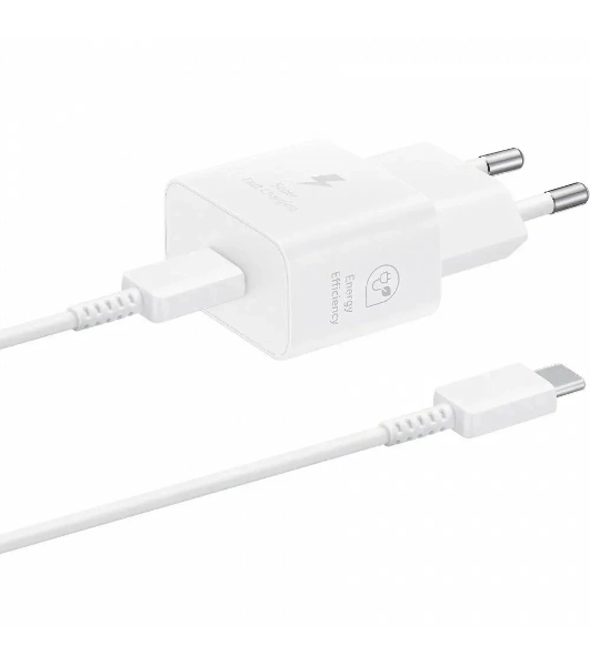 Сетевое зарядное устройство Samsung EP-T2510 25W 3A (PD) USB Type-C белый