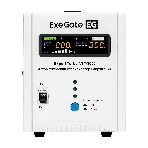 Стабилизатор напряжения ExeGate Expert Turbo AST-3000 (3000ВА, вход 80-260В, цветной дисплей, выход 220В±8%, КПД 98%, 5 уровней защиты, метал. корпус, 2*Schuko+клем.колодка, RTL), фото11