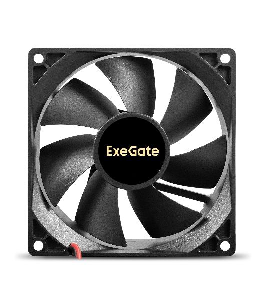 Вентилятор 12В DC ExeGate ExtraSilent ES09225S2P (92x92x25 мм, Sleeve bearing (подшипник скольжения), 2pin, 1800RPM, 21dBA)