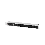 Блок розеток Rem-10 без шнура с фил. и инд., 10 IEC 60320 C13, вход IEC 60320 C14, 10A, алюм., 19' (R-10-10C13-FI-440-Z), фото3