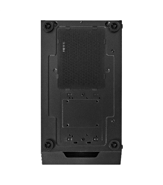 Компьютерный корпус Miditower ExeGate EVO-5001A-600NPX (ATX, БП 600NPX с вент. 12 см, 2хUSB+1хUSB 3.0+HD Audio, черный, 3 вент.12см с RGb подсветкой, боковая панель - закаленное стекло)
